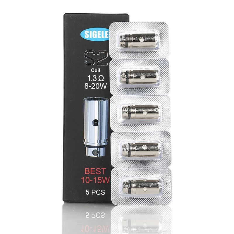 Μικρογραφία: 3 x Sigelei Etiny Plus Ⅱ Kit κεφαλές αντίστασης