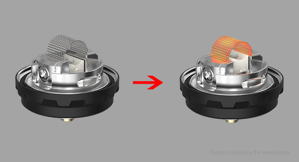 Μικρογραφία: Vandy Vape Kylin M RTA επισκευάσιμος ατμοποιητής + 100ml Υγρά άτμισης