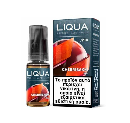 Μικρογραφία: 40 (4x10) ml LIQUA Cherribakki Υγρά Αναπλήρωσης