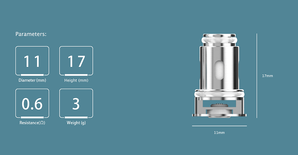 Μικρογραφία: 3 x Eleaf GT M COILS κεφαλές αντίστασης