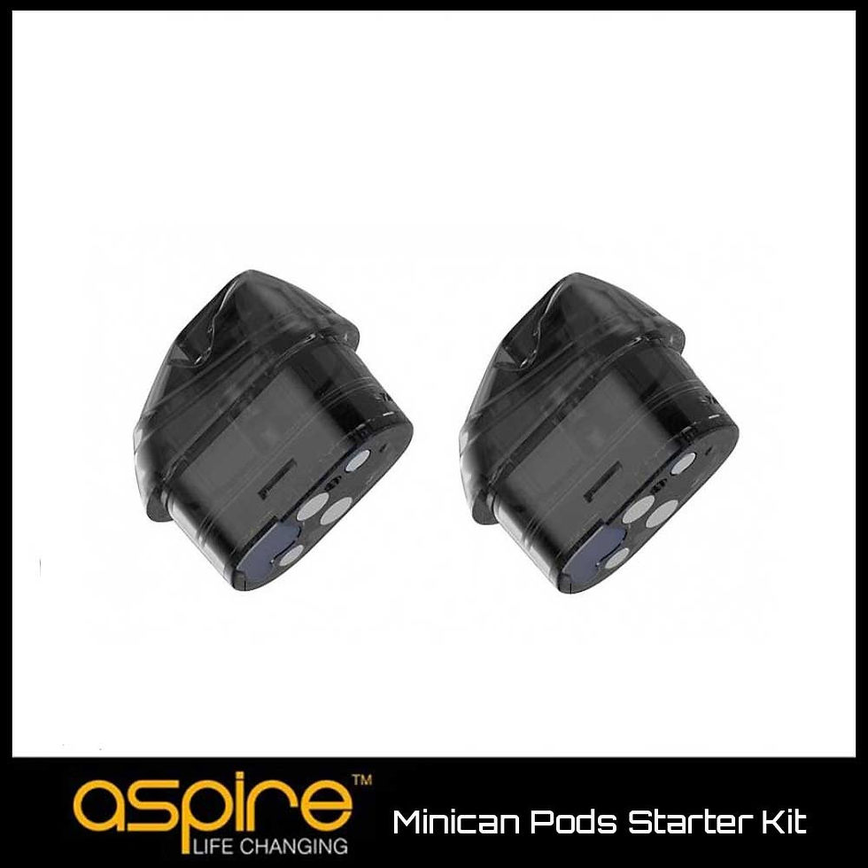 Μικρογραφία: 2 x Aspire Minican 3ml Pod ανταλλακτική δεξαμενή αντίστασης
