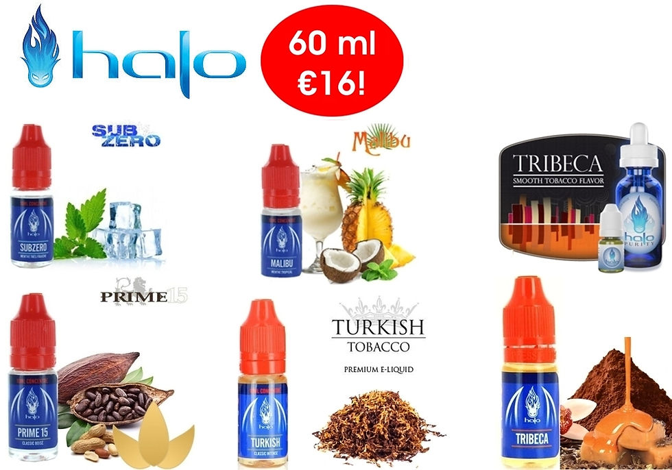 Halo 60 ml DIY Υγρά άτμισης