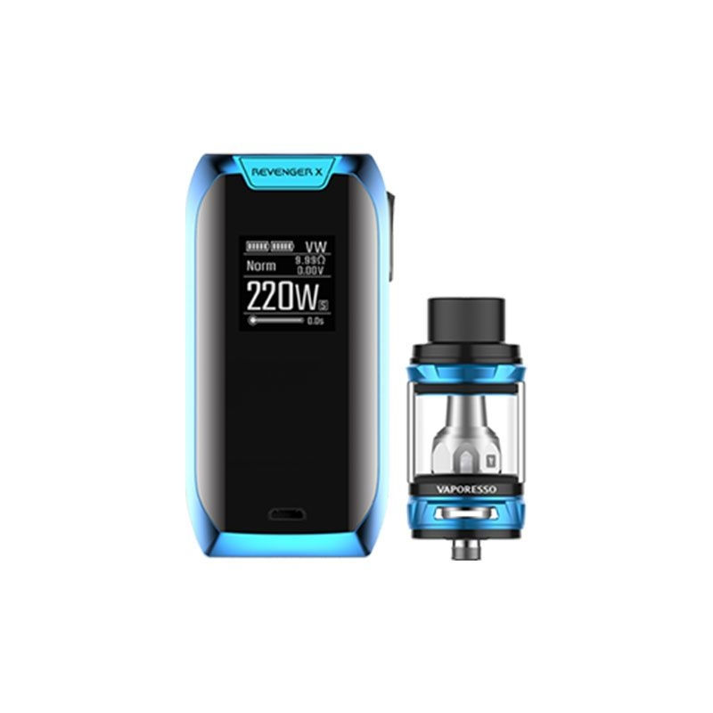 Μικρογραφία: Vaporesso Revenger X 220W kit αφής Ηλεκτρονικό Τσιγάρο +200ml Υγρά Αναπλήρωσης -