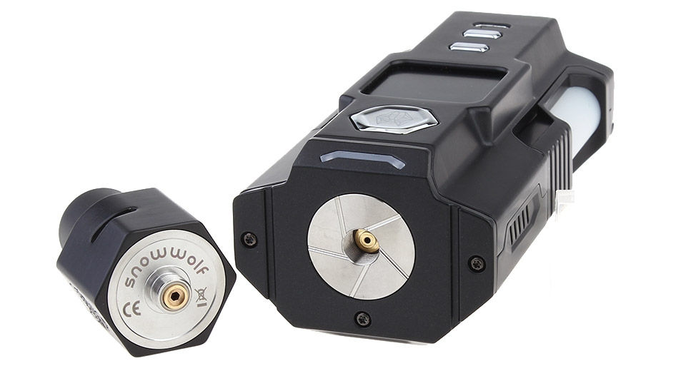 Μικρογραφία: SnowWolf VFENG Squonk 120W TC Kit Ηλεκτρονικά Τσιγάρα + 100 ml Υγρά άτμισης