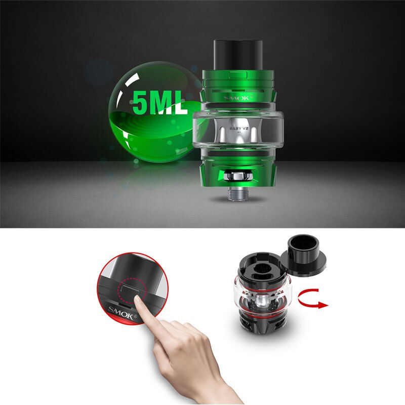 Μικρογραφία: Smok TFV8 Baby V2 Tank 5 ml Ατμοποιητές ηλεκτρονικού τσιγάρου