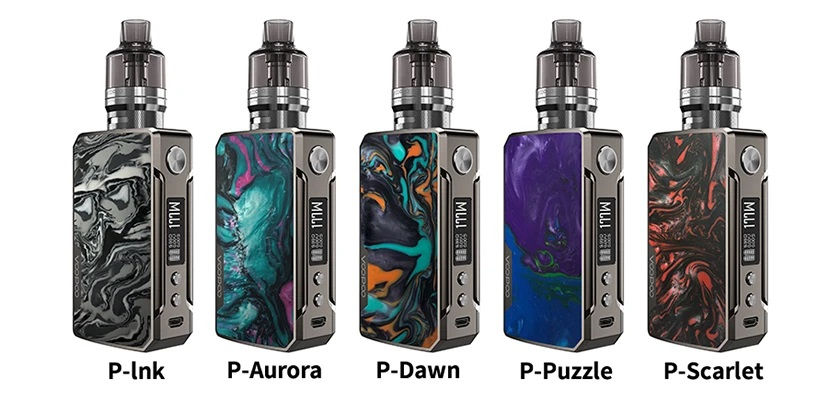 Μικρογραφία: Voopoo Drag 2 Platinum Refresh Edition ηλεκτρονικού τσιγάρου +200ml Υγρά άτμισης