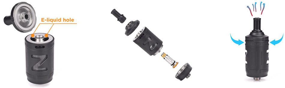 Μικρογραφία: GeekVape Z mtl Ατμοποιητής   + 100ml Υγρά άτμισης