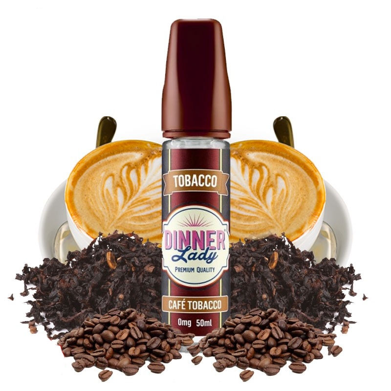 Μικρογραφία: 120 ml Dinner Lady Tobacco Υγρά Αναπλήρωσης, άτμισης Ηλεκτρονικού Τσιγάρο