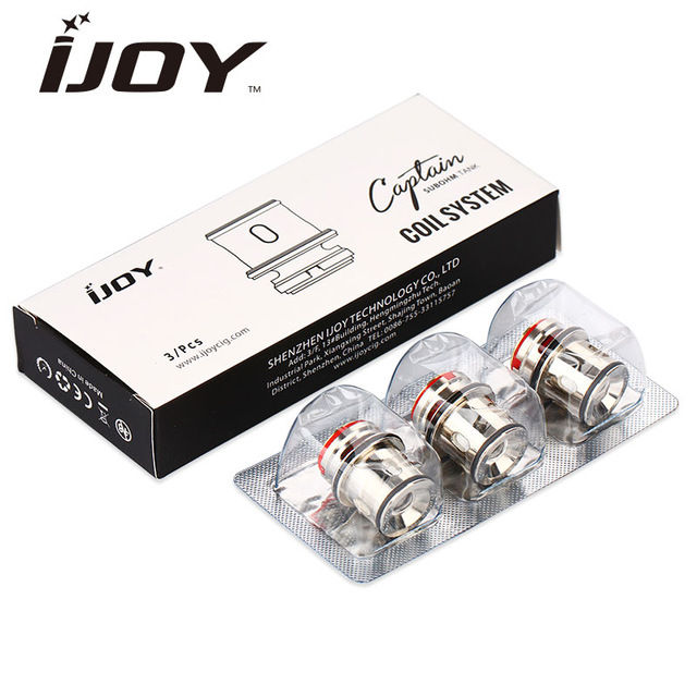 Μικρογραφία: 3 IJOY Captain Mini Coil CA2 κεφαλές αντίστασης