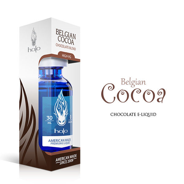 Μικρογραφία: Halo 6x10 ml Belgian Cocoa by Purity- Υγρά αναπλήρωσης