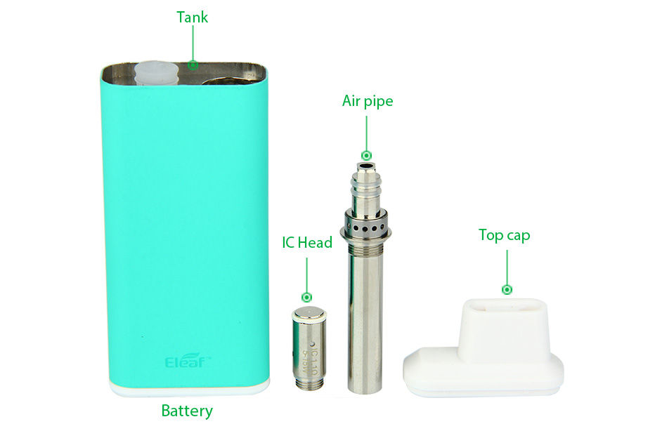 Μικρογραφία: 5 x Eleaf iCare IC κεφαλές αντίστασης