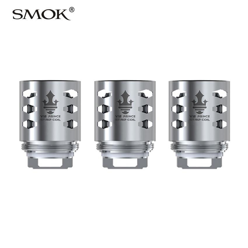 Μικρογραφία: 3 x Smok V12 Prince STRIP Coils Ανταλλακτικές κεφαλές - αντιστάσεις 0.15 ohm