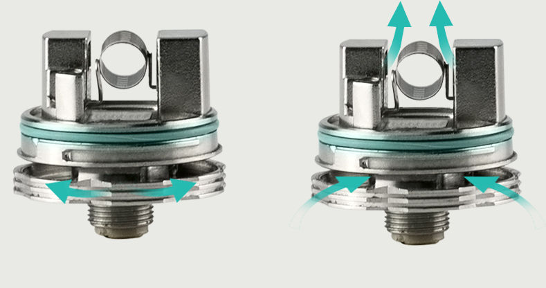 Μικρογραφία: Wismec Cylin RTA Atomizer Tank επισκευάσιμος ατμοποιητής