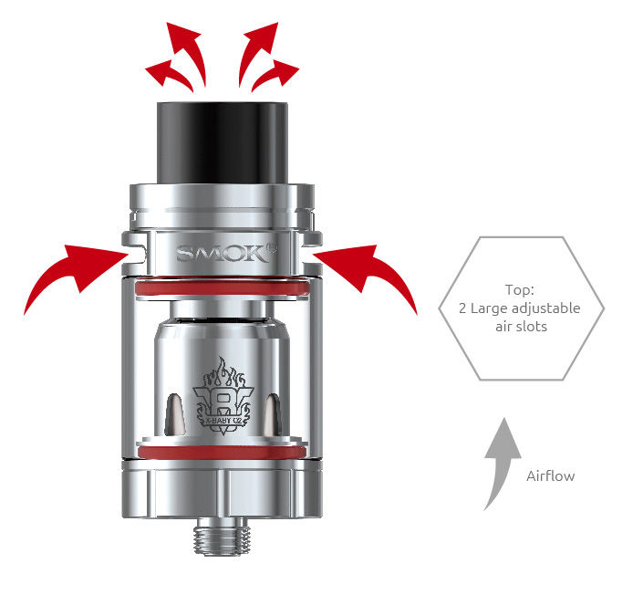 Μικρογραφία: Smok TFV8 X-Baby Beast Tank ατμοποιητής