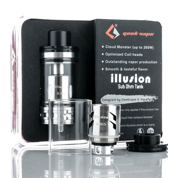Μικρογραφία: GeekVape Illusion Subohm Tank 4.5ml Ατμοποιητής