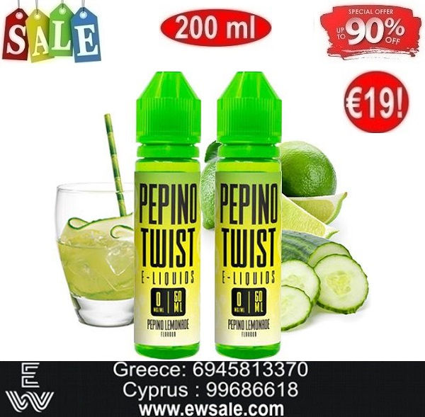 200 ml Twist Pepino DIY Υγρά Αναπλήρωσης