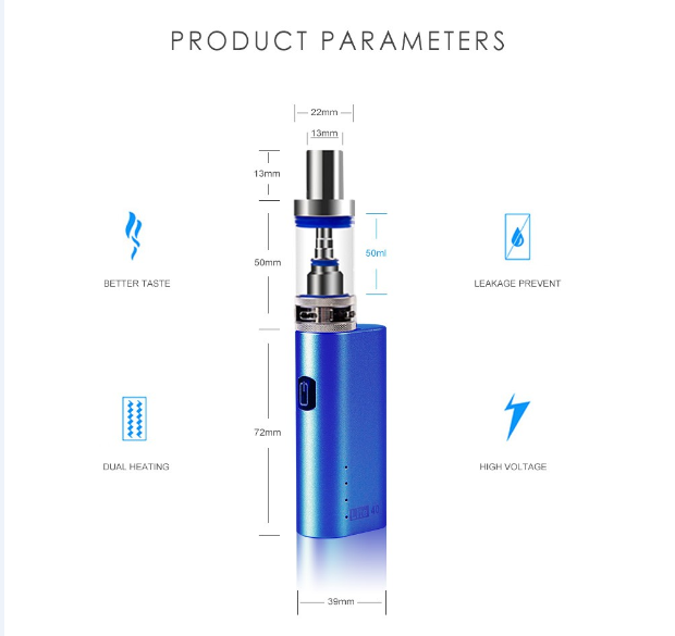 Μικρογραφία: JOMO TECH LITE 40S  Ηλεκτρονικό Τσιγάρο με ενσωματωμένη μπαταρία