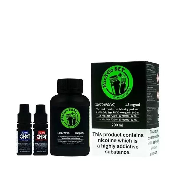 Μικρογραφία: 240 ml Mix & Go Βάση για ωρίμανση σε 30 δευτερόλεπτα - 30 seconds steeping Base