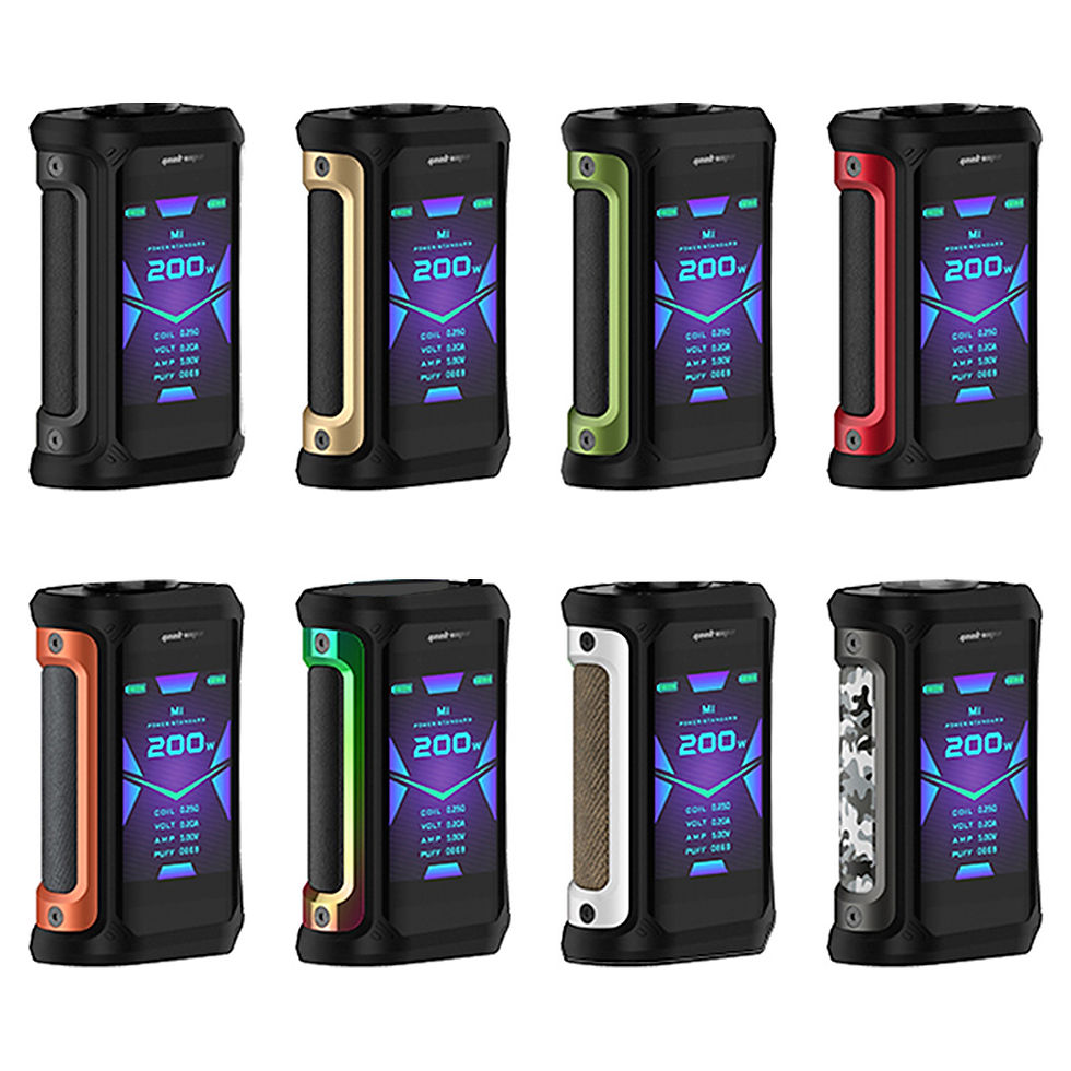 Μικρογραφία: Geek Vape Aegis X 200W Mods ηλεκτρονικού τσιγάρου + 100ml Υγρά άτμισης