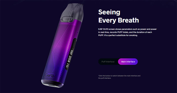 Μικρογραφία: Voopoo V Thru Pro Eternity Kit Ηλεκτρονικά Τσιγάρα + 100ml Υγρά άτμισης