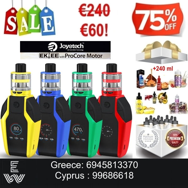 Joyetech Ekee + ProCore Motor + 300ml Υγρά άτμισης