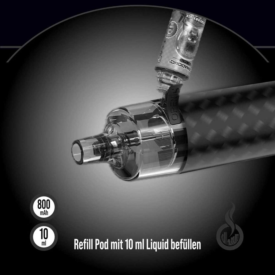 Μικρογραφία: Tornado Pod Gobar Kit Ηλεκτρονικά Τσιγάρα + 100ml Υγρά άτμισης