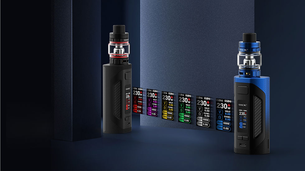 Μικρογραφία: SMOK Rigel 230W 6.5ml Kit Hλεκτρονικό τσιγάρο + 200 ml Υγρά άτμισης