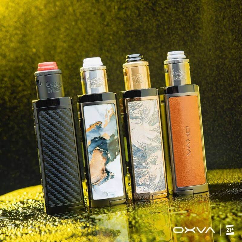 Μικρογραφία: OXVA Velocity 21700 Kit Ηλεκτρονικό Τσιγάρο + 510 adaptor + 100 ml Υγρά άτμισης