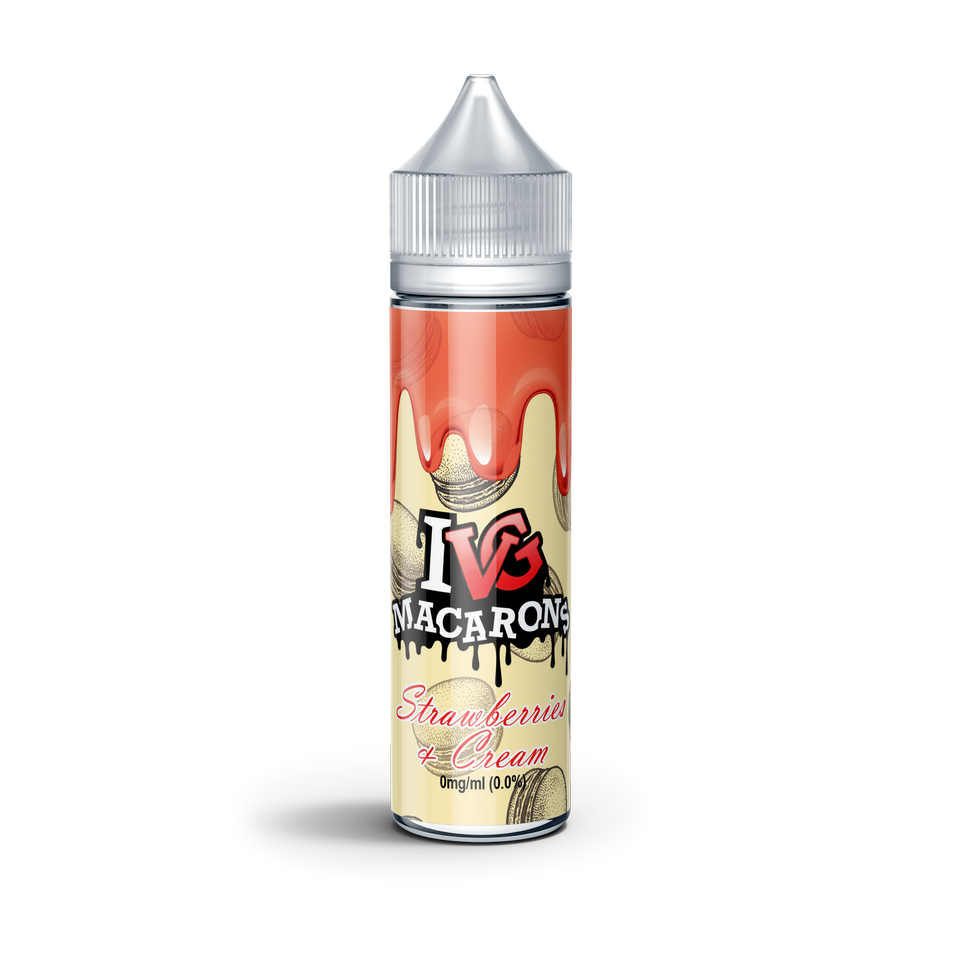 Μικρογραφία: I VG MACARONS Strawberry & Cream 60 ml Υγρά αναπλήρωσης