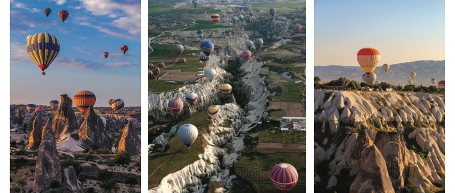 Montgolfiere en cappadoce