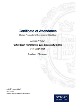 Oxford Exam Trainer