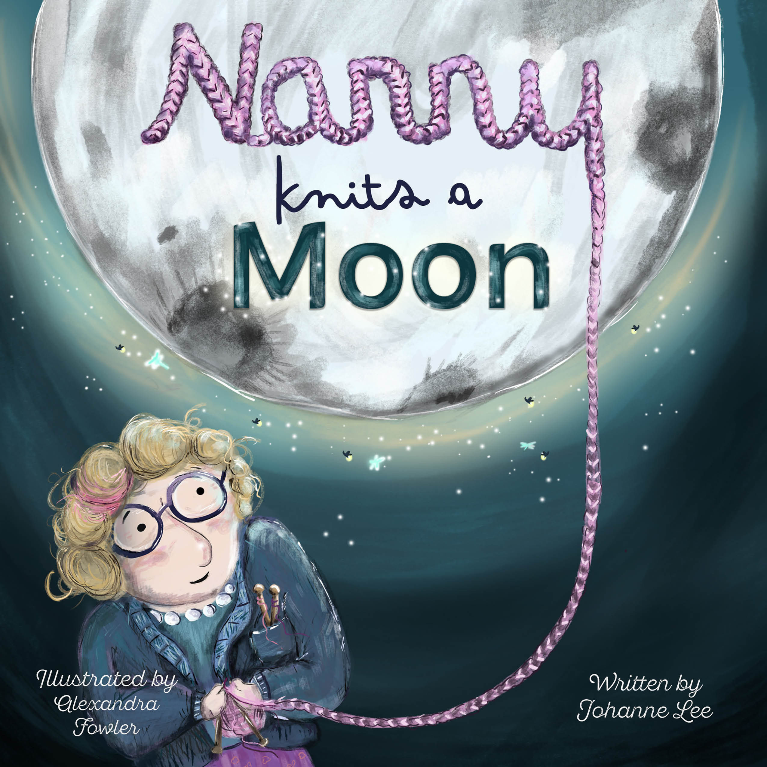 Nanny Knits a Moon by Johanne Lee