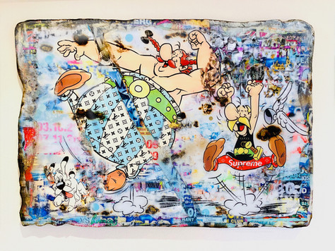 Life is Fun Asterix Oberlix (Samhart Gallery)