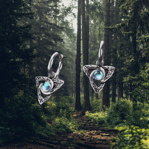 E&E Triquetra Earrings
