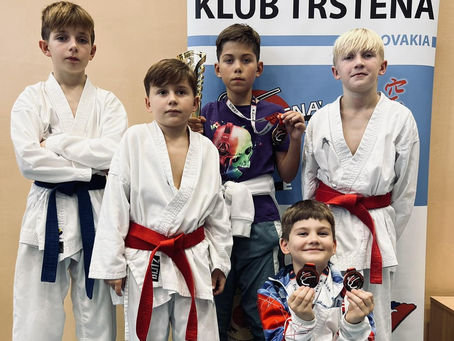 Súťažná premiéra City Clubu Karate v Tvrdošíne.
