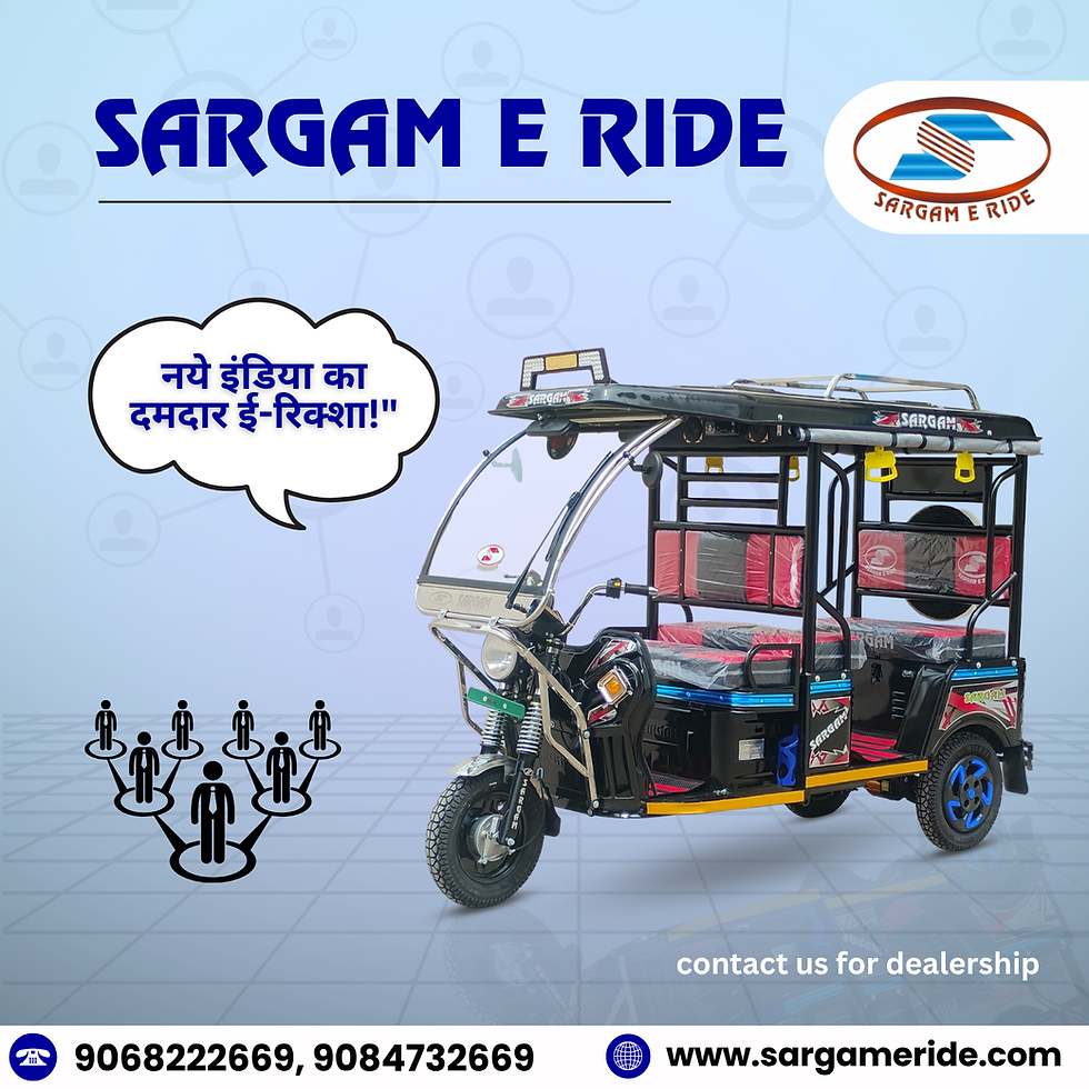 e rickshaw financing options