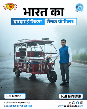 pro max L5 e rickshaw price