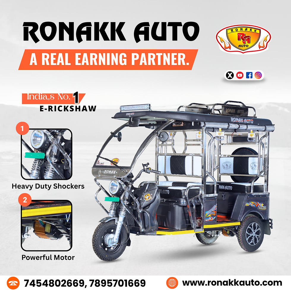 e rickshaw company in lucknow
