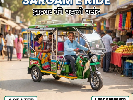 4 seater e rickshaw manufacturer in india