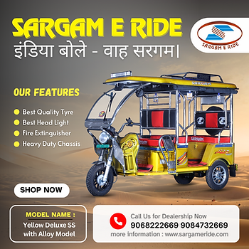 e rickshaw auto model