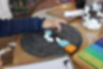 Colour and shape learning activity at Bambini House