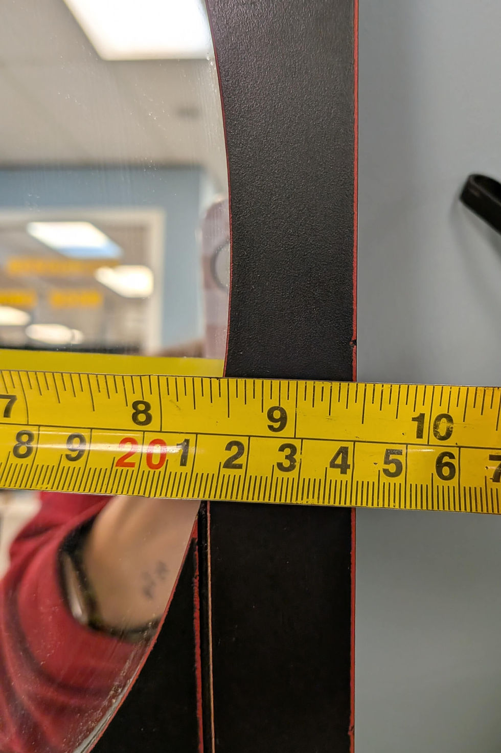 Thumbnail: Small Vintage Style Mirror With Hooks