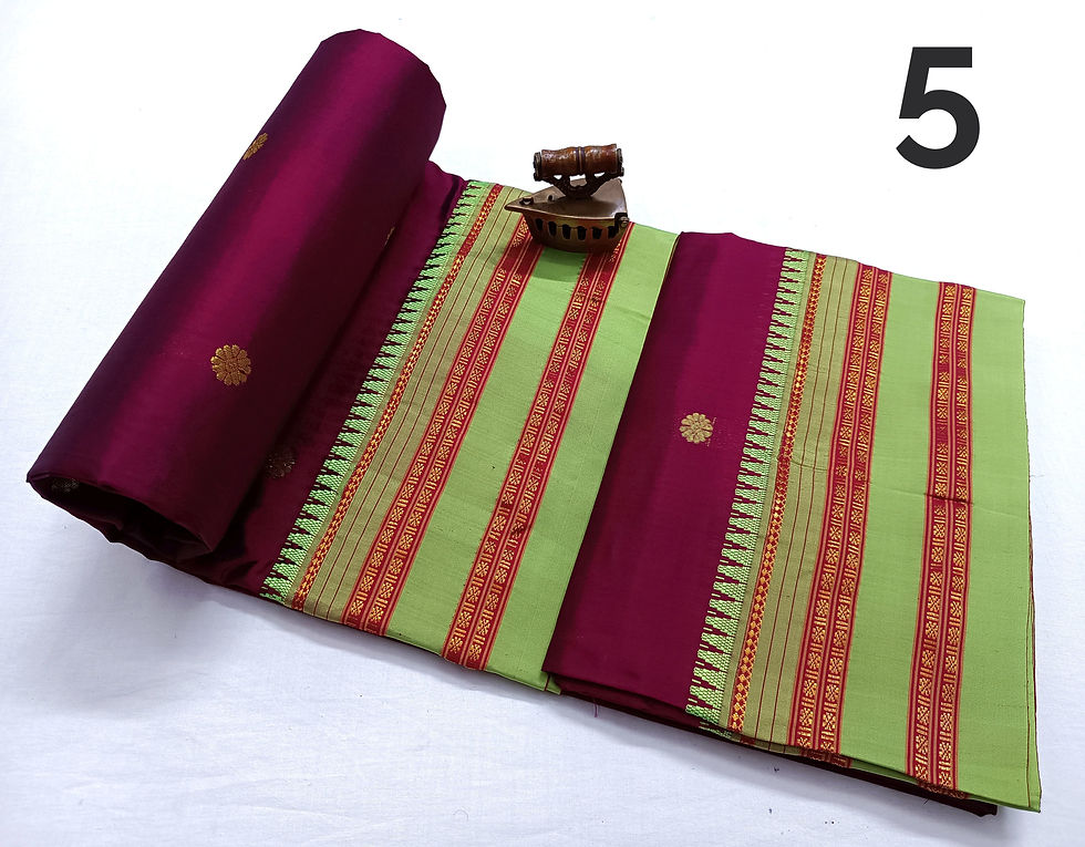 Thumbnail: Pure Silk Narayan Peth Saree