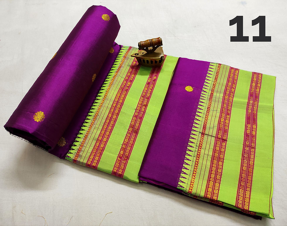 Thumbnail: Pure Silk Narayan Peth Saree