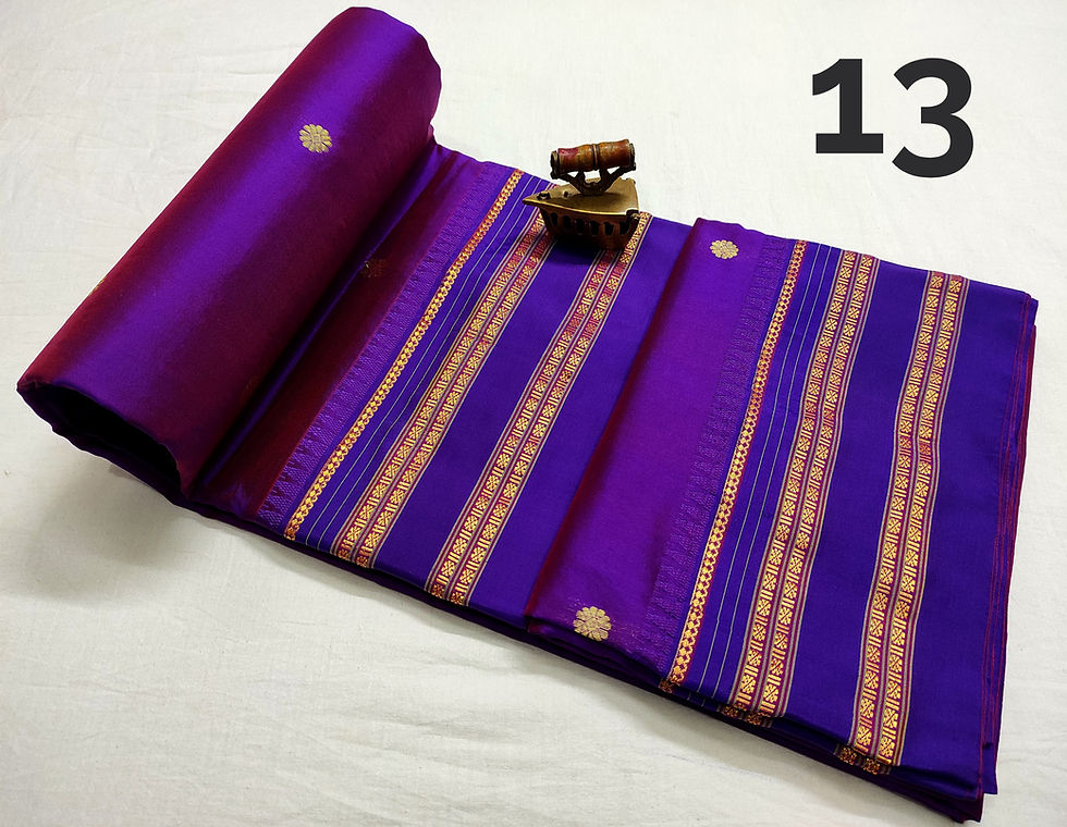 Thumbnail: Pure Silk Narayan Peth Saree