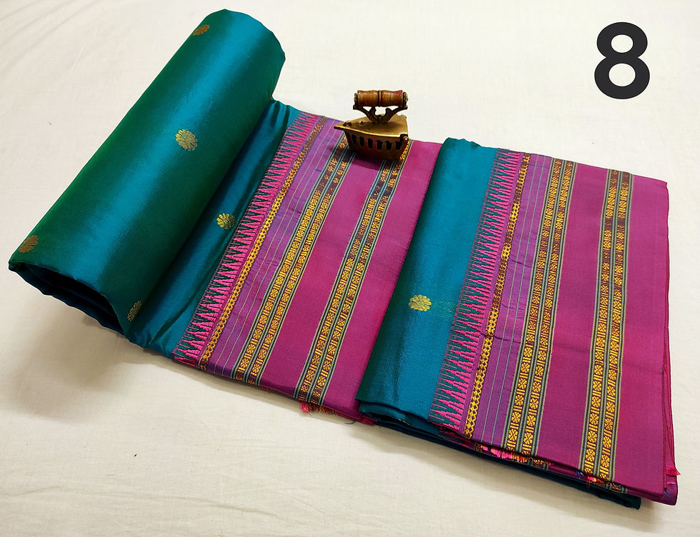 Thumbnail: Pure Silk Narayan Peth Saree