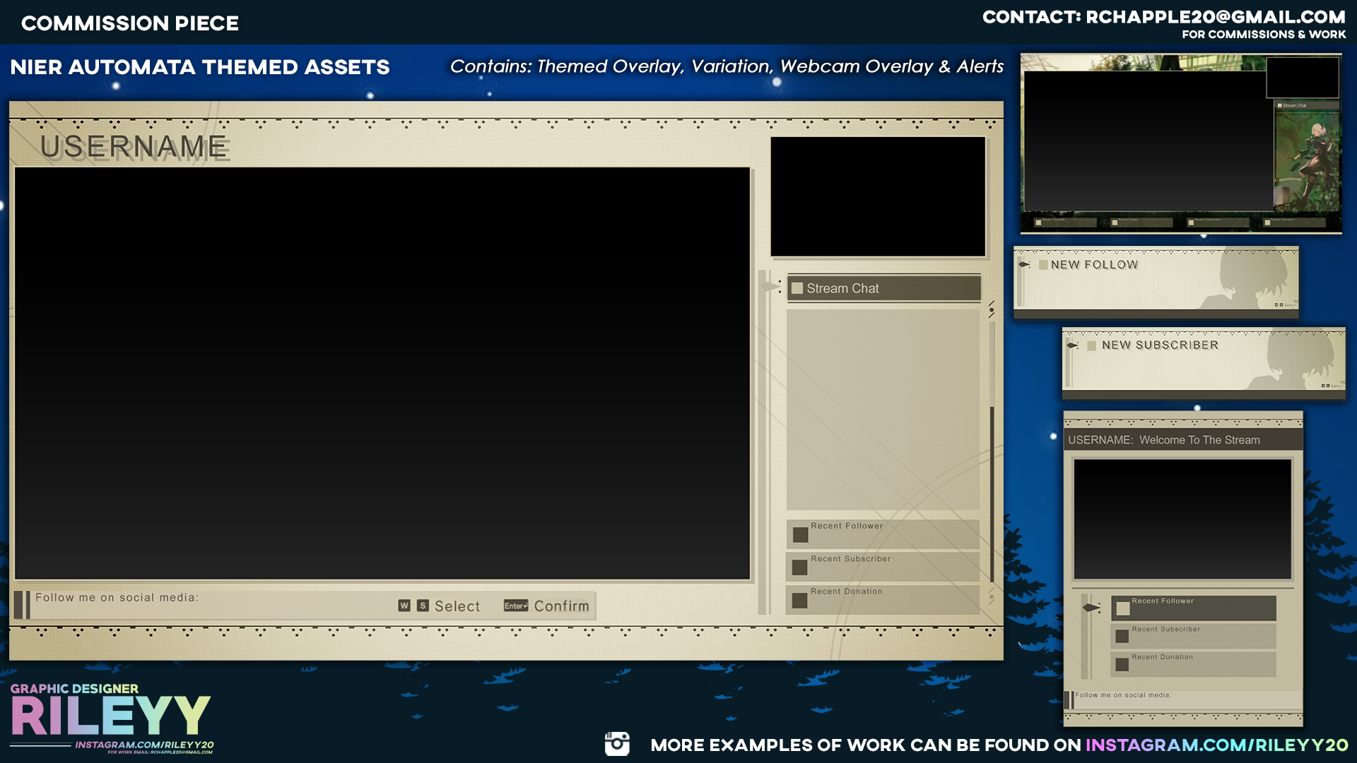 NieR Automata Themed Assets