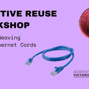 Basket Weaving with Ethernet Cords