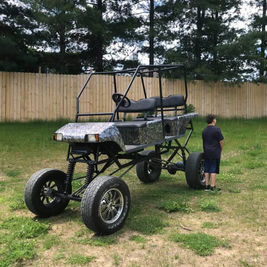 Custom Lifted Cart Camo