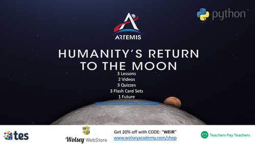 Python Basics - Artemis Moon Mission Theme | wolseyacademy